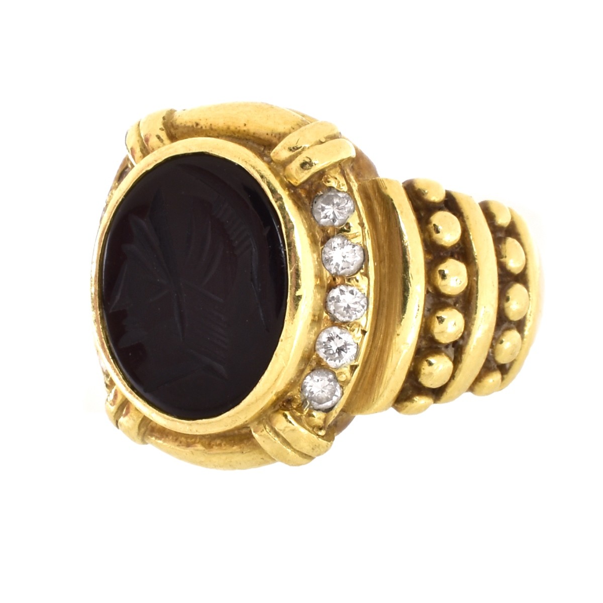 Judith Ripka 14K Gold Ring