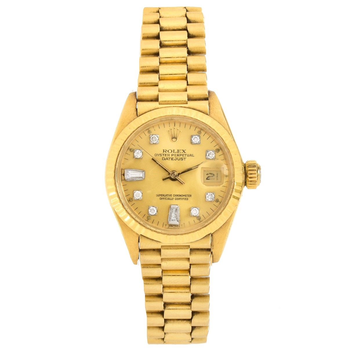 Lady's Rolex 18K Date-Just Watch