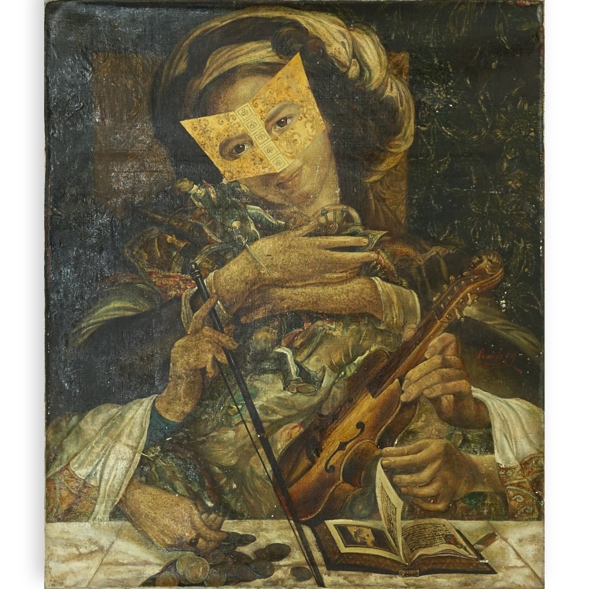 Orlando Barroso González, Cuban (20th C.) O/C