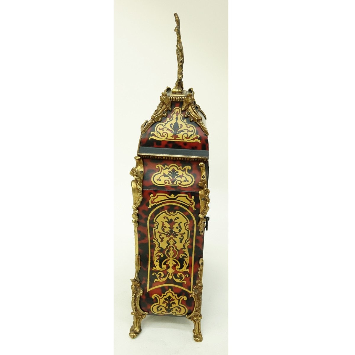 Modern Louis XVI Boulle Style Clock