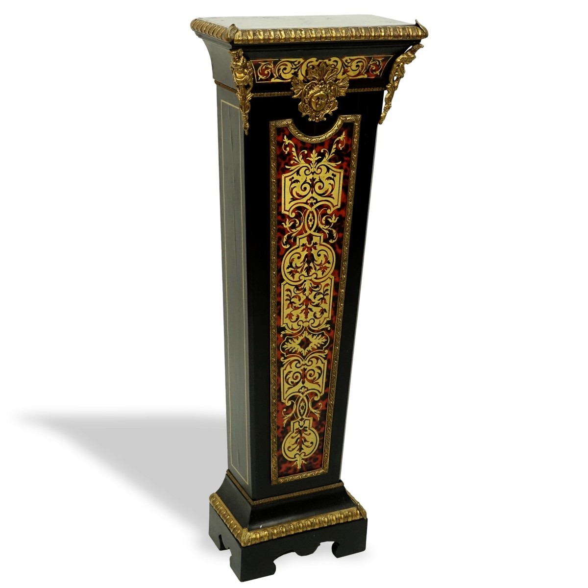 20th Century Boulle Style Pedestal