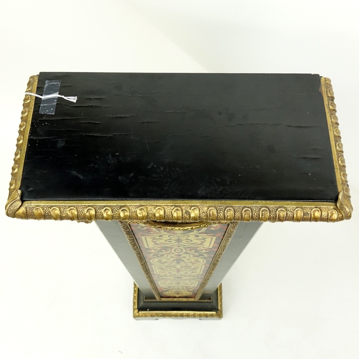 20th Century Boulle Style Pedestal
