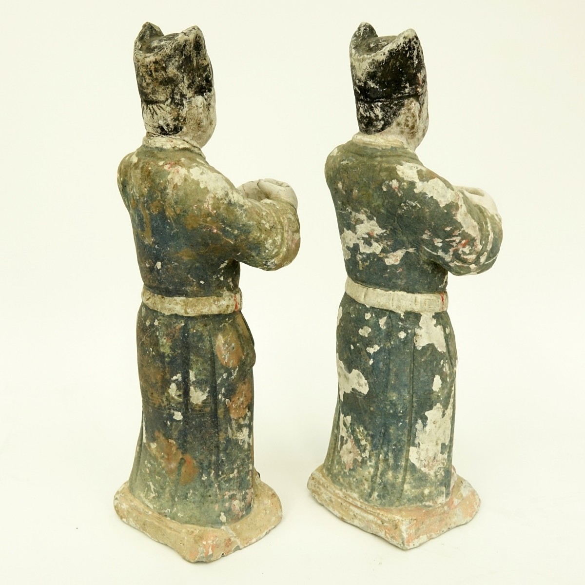 2 Chinese Ming (1368-1644 AD) Pottery Figures