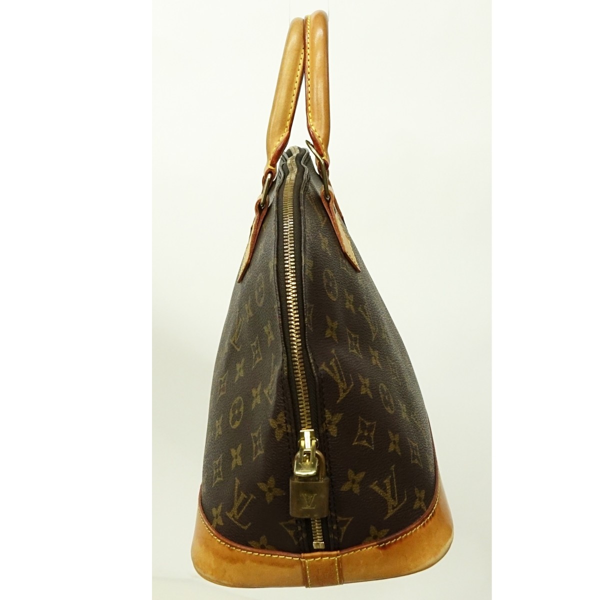 Louis Vuitton Brown Canvas Monogram Alma PM