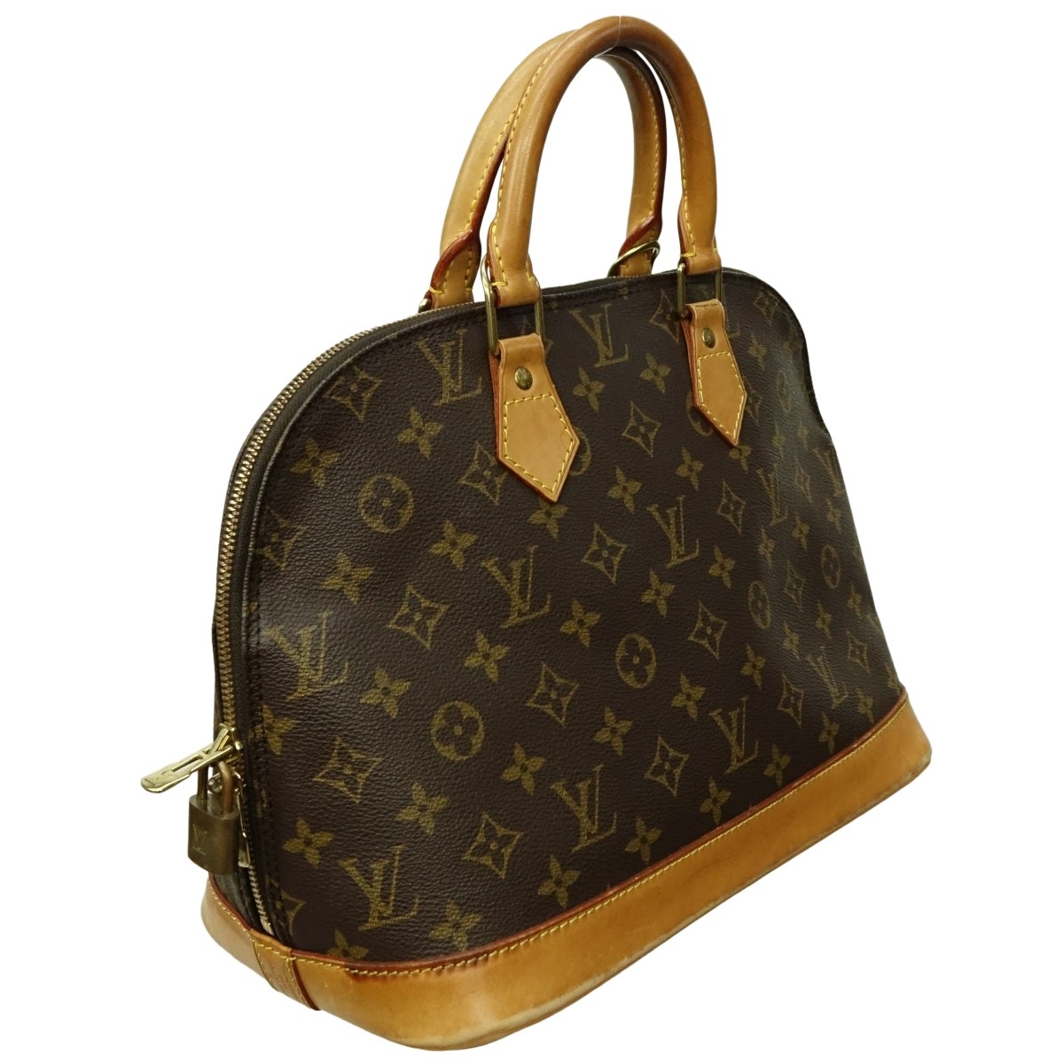 Louis Vuitton Brown Canvas Monogram Alma PM