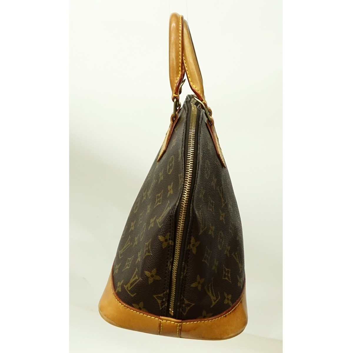 Louis Vuitton Brown Canvas Monogram Alma PM