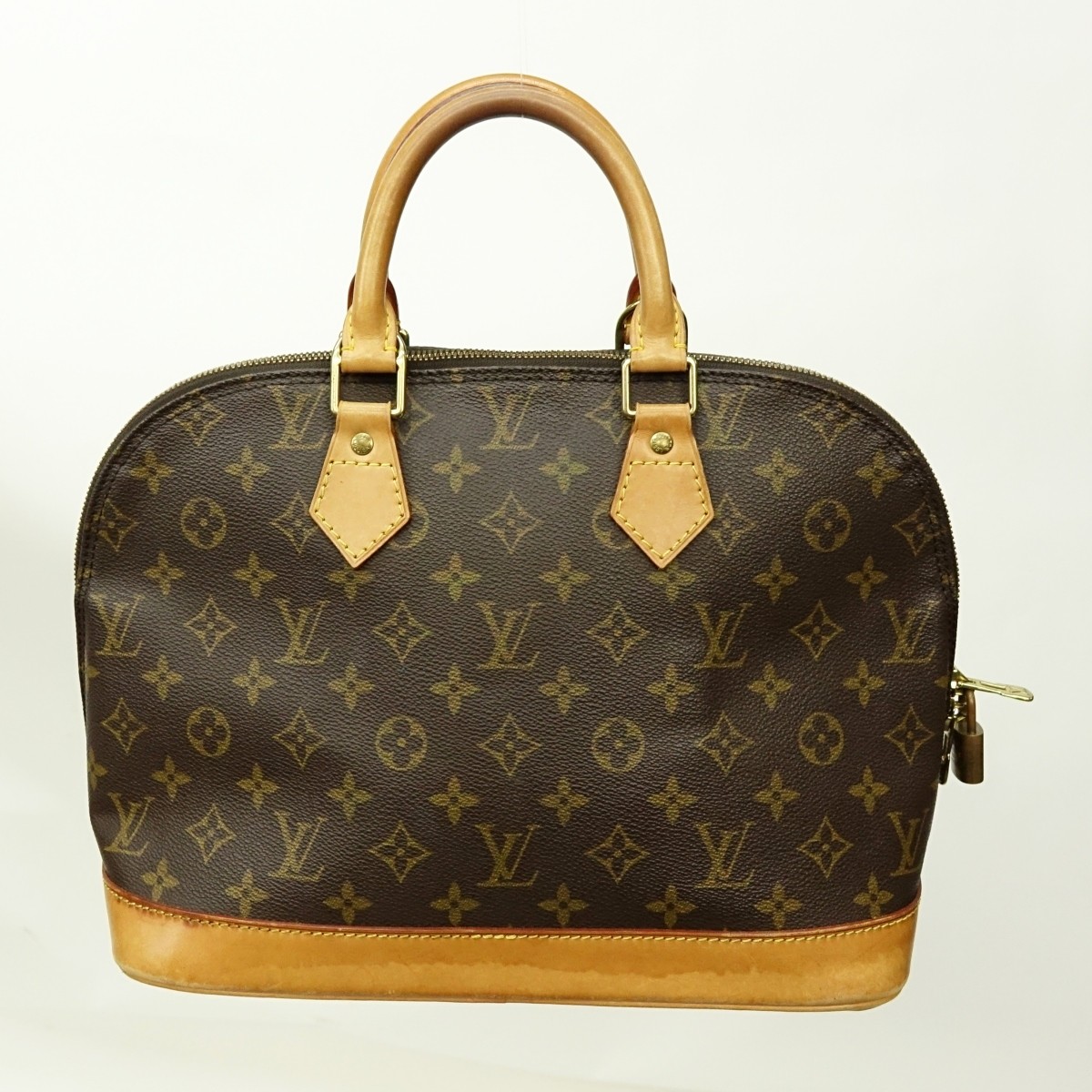 Louis Vuitton Brown Canvas Monogram Alma PM