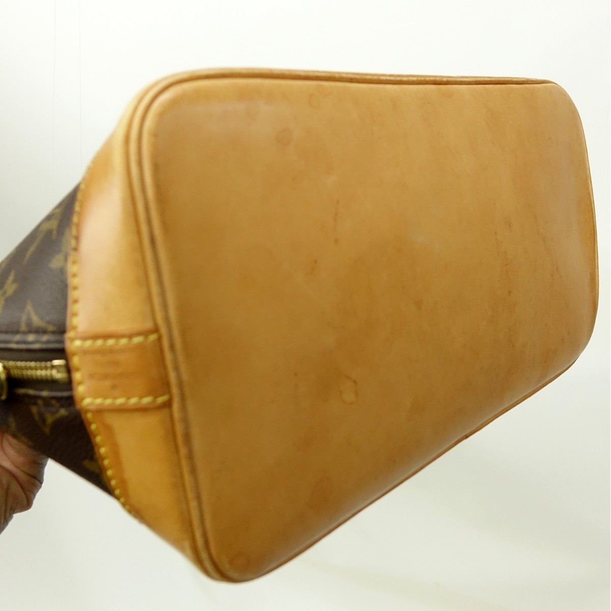 Louis Vuitton Brown Canvas Monogram Alma PM