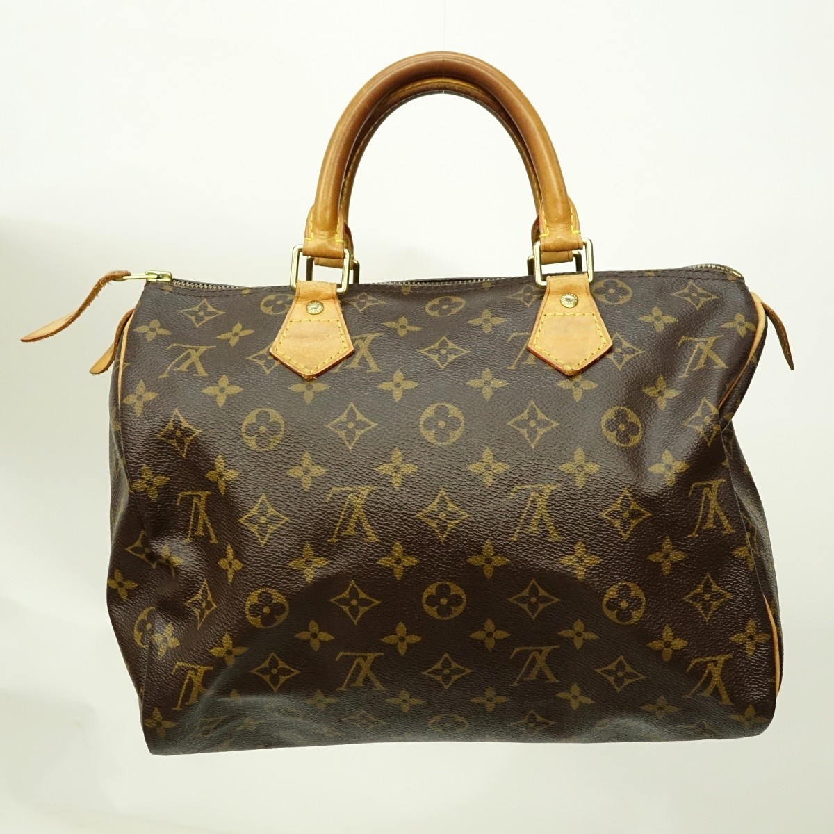 Louis Vuitton Brown Canvas Monogram Speedy 30 Bag
