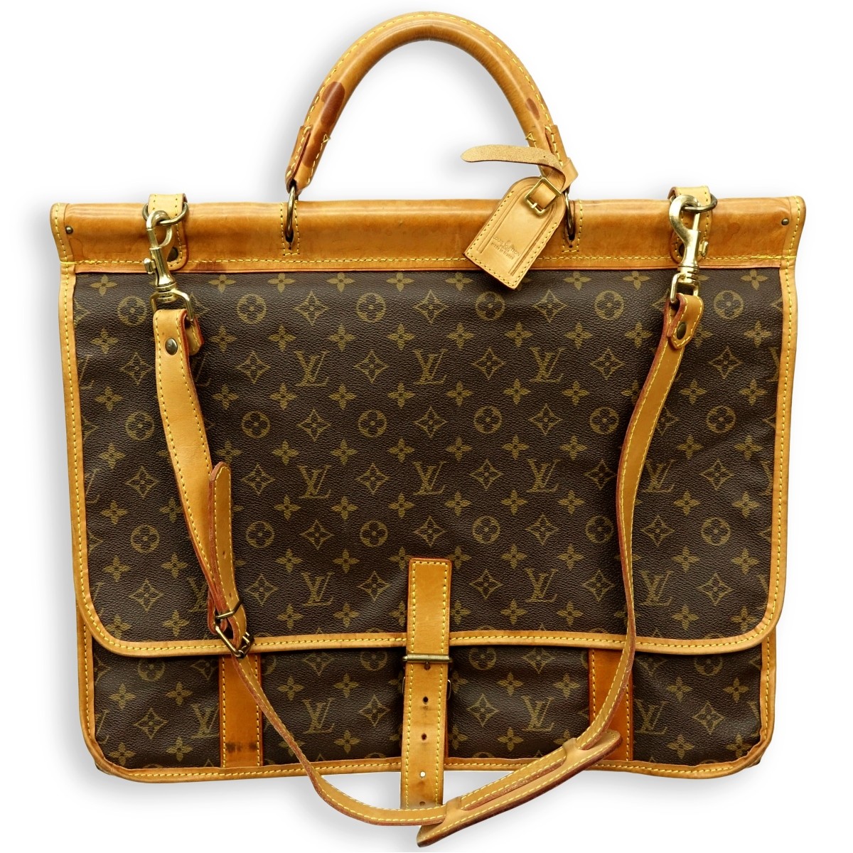 Louis Vuitton Brown Monogram Canvas Sac Kleber