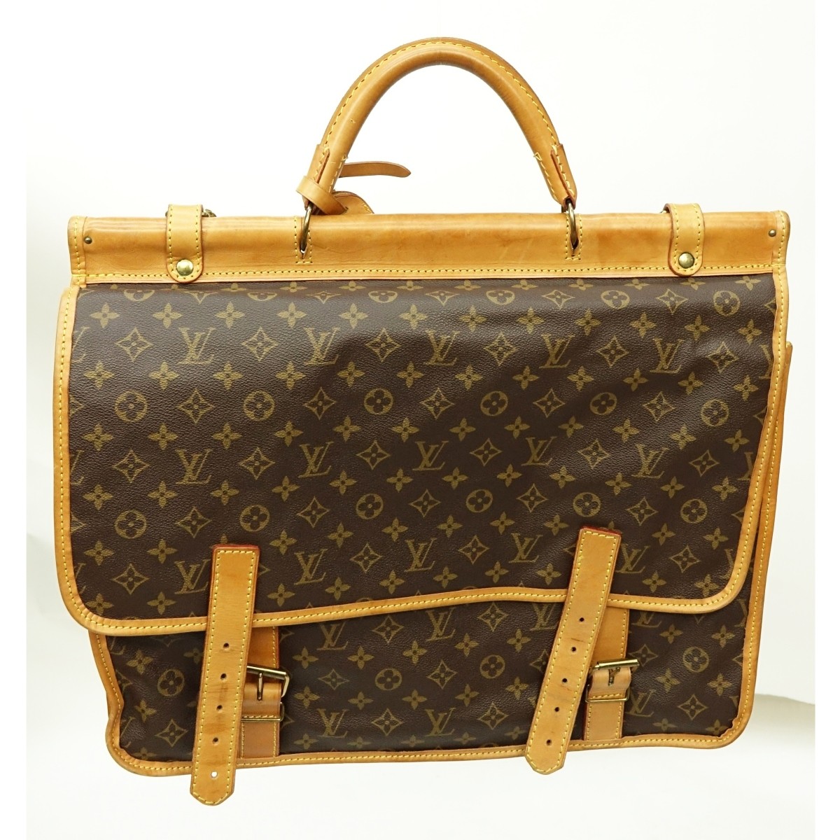 Louis Vuitton Brown Monogram Canvas Sac Kleber