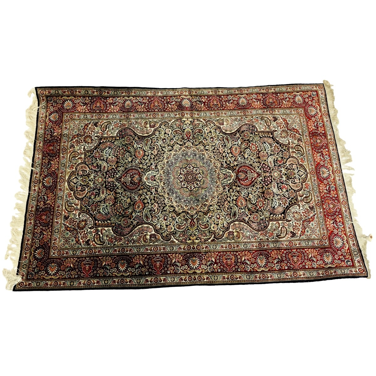 Handmade Silk Persian Rug