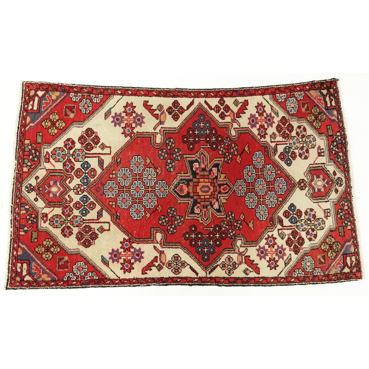 Small Semi-Antique Persian Carpet