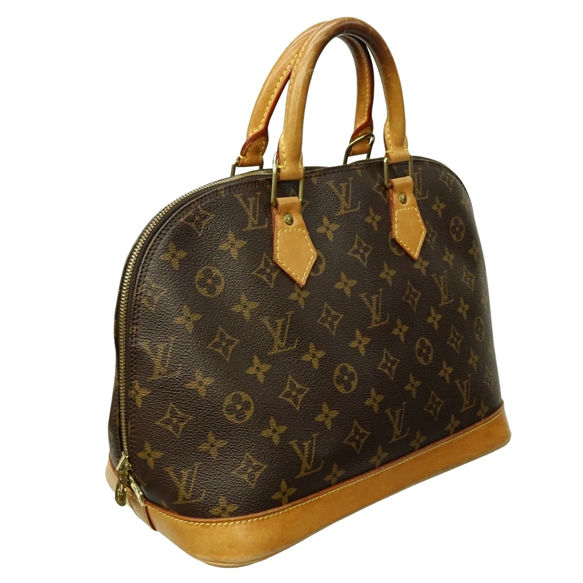 Louis Vuitton Brown Canvas Monogram Alma PM