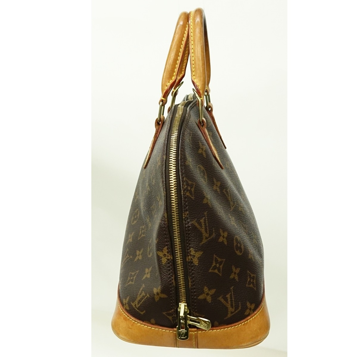 Louis Vuitton Brown Canvas Monogram Alma PM