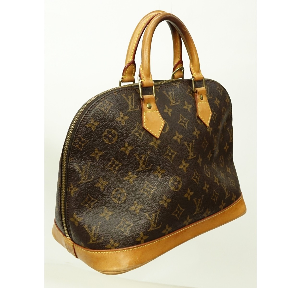 Louis Vuitton Brown Canvas Monogram Alma PM