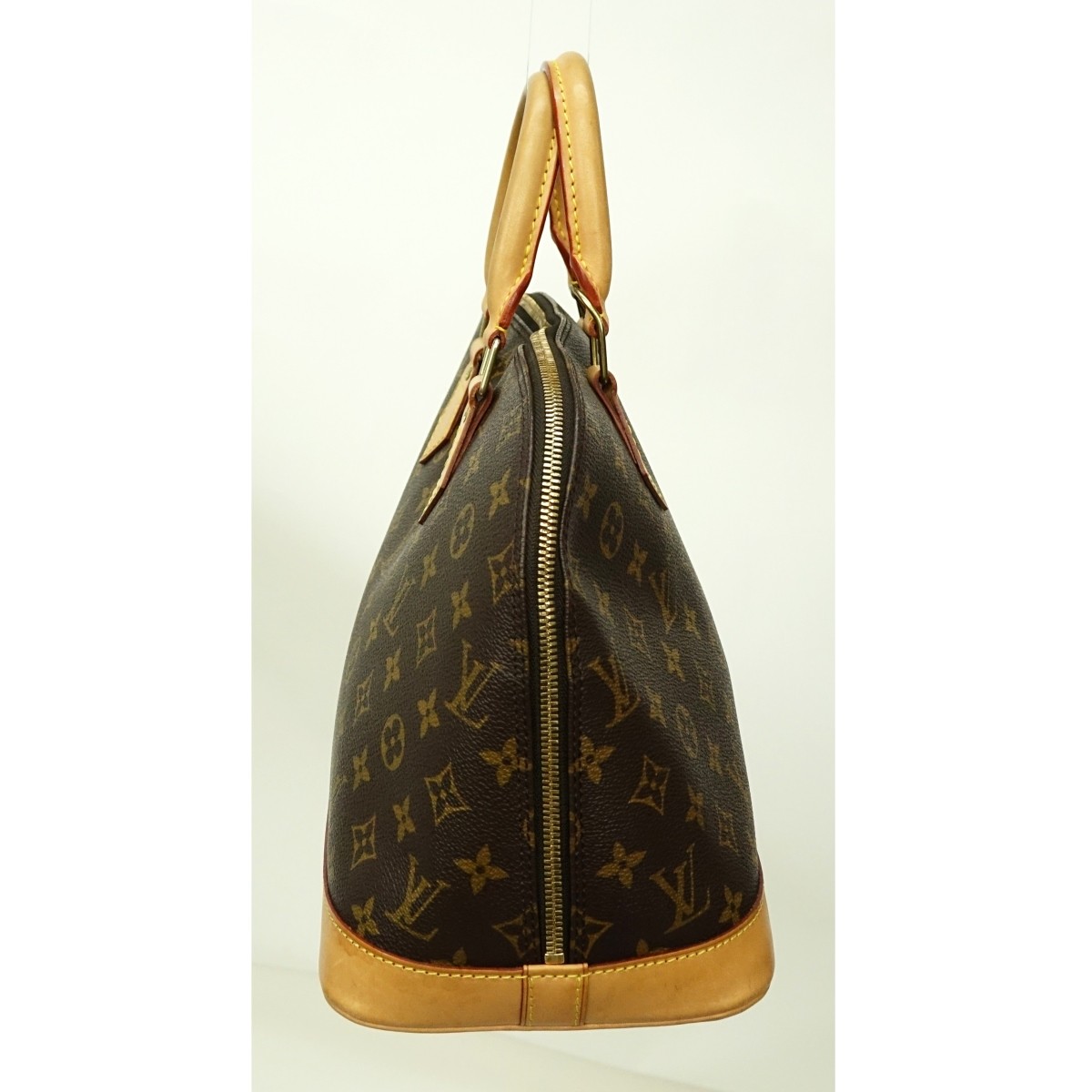 Louis Vuitton Brown Canvas Monogram Alma PM