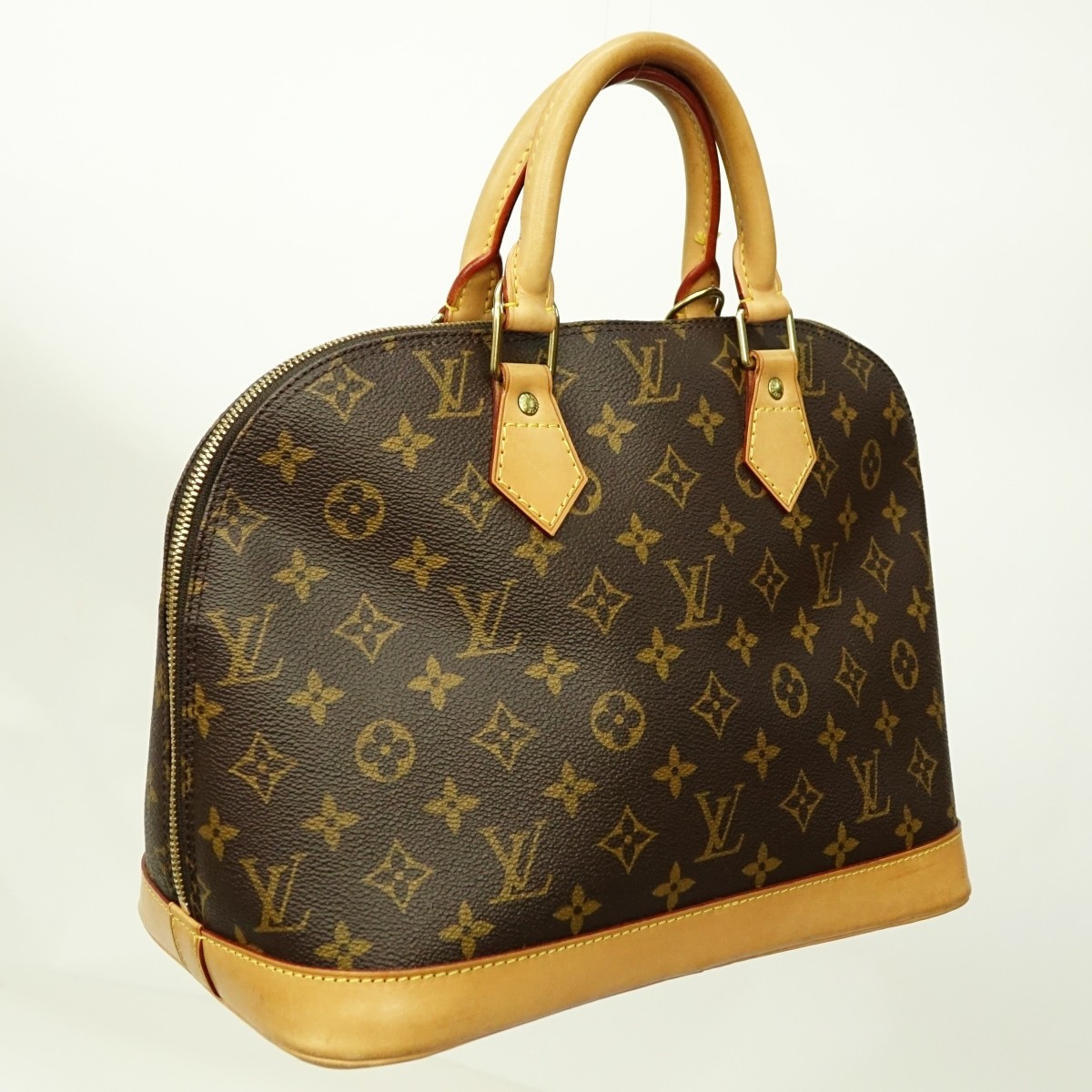 Louis Vuitton Brown Canvas Monogram Alma PM