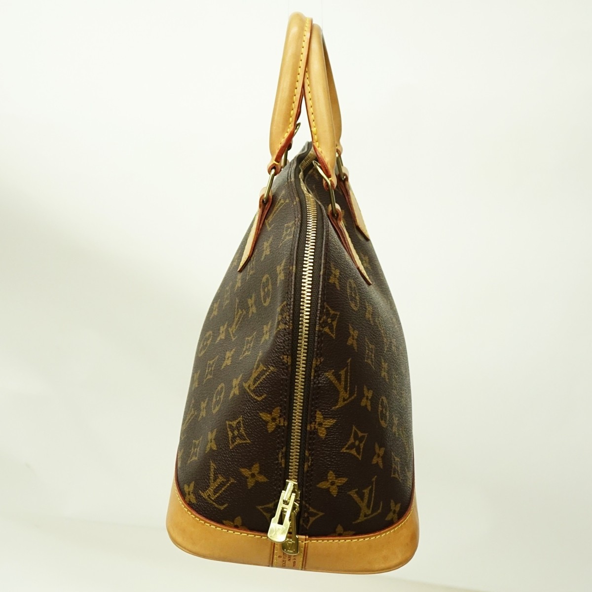 Louis Vuitton Brown Canvas Monogram Alma PM