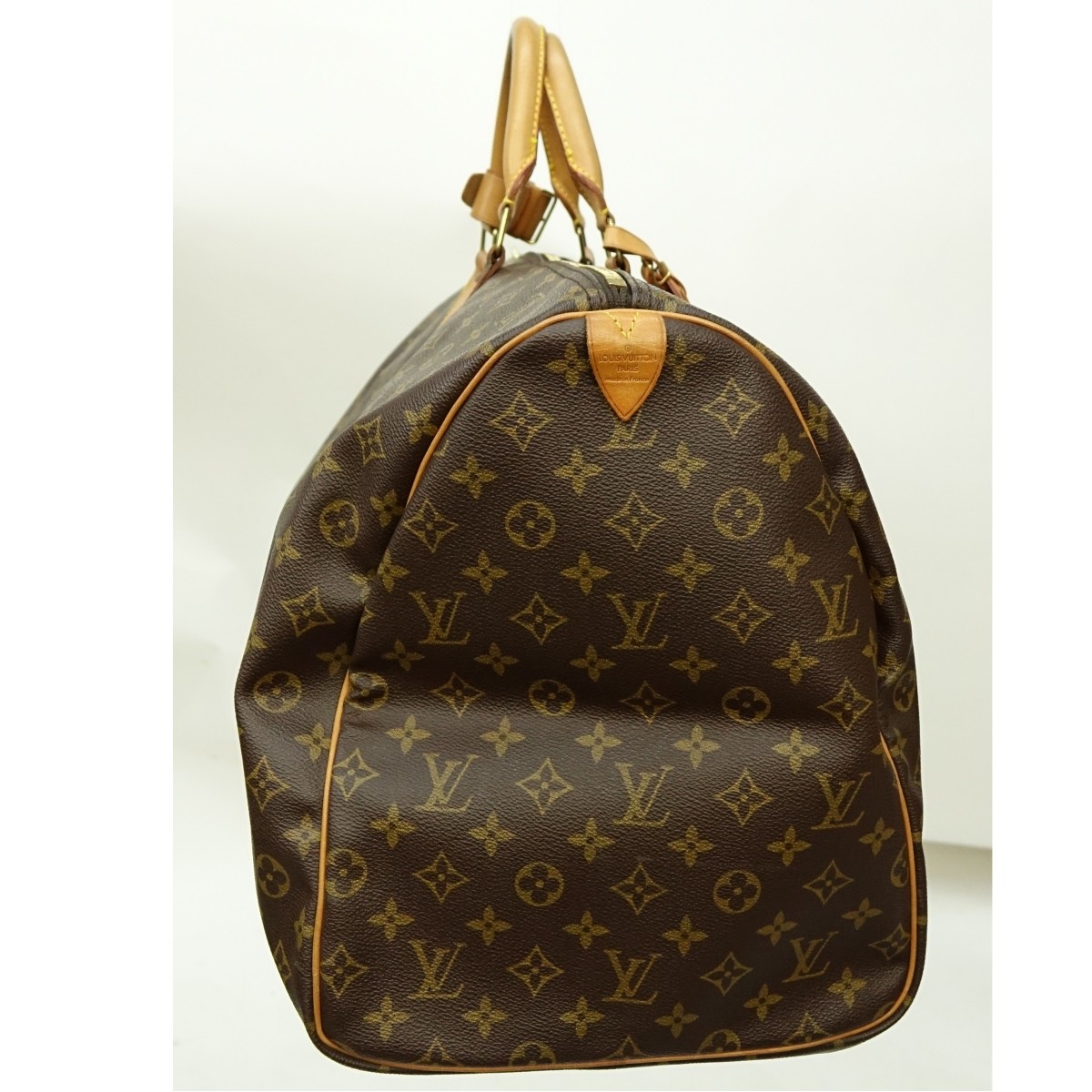 Louis Vuitton Brown Canvas Monogram Keepall 60