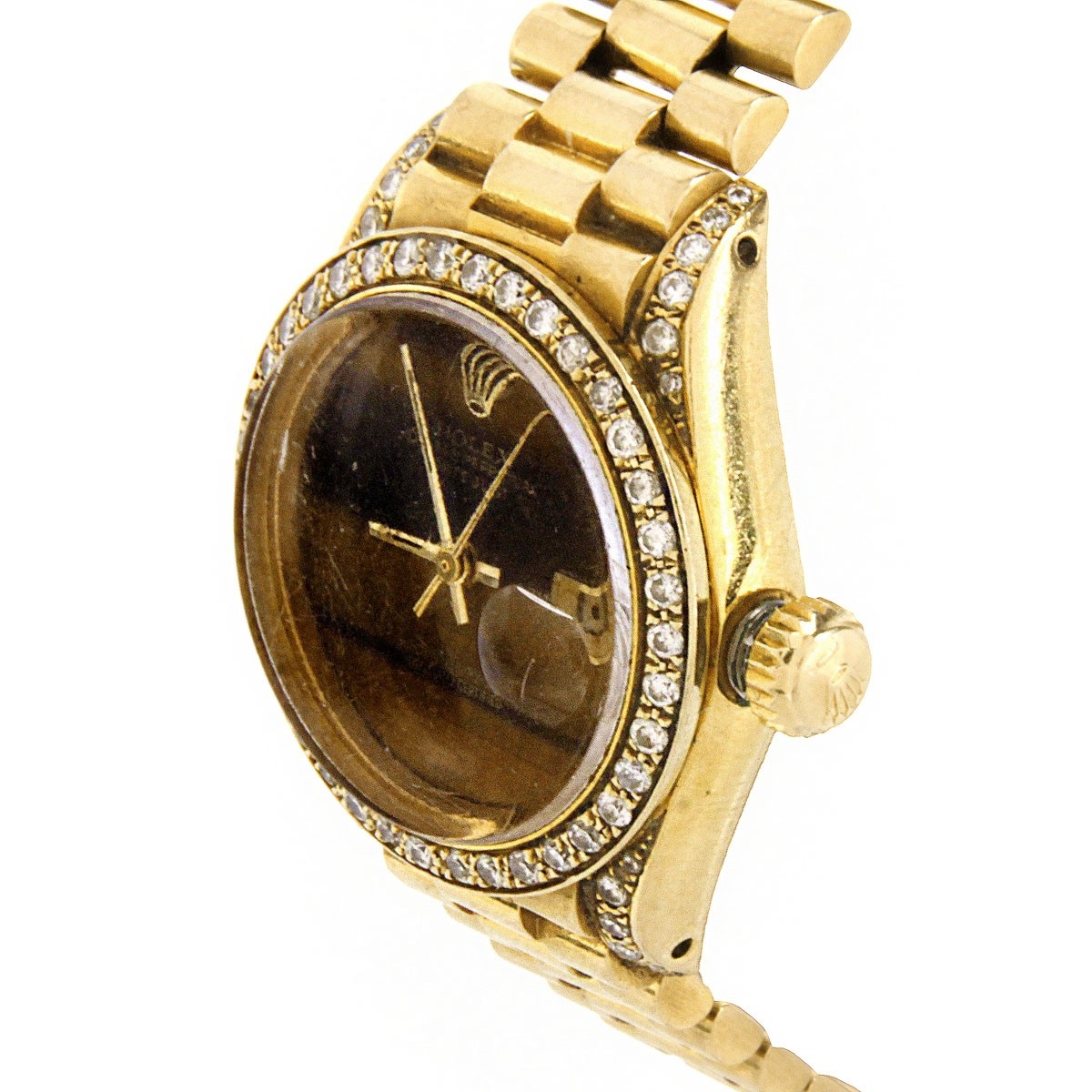 Lady's Vintage Rolex 18K Presidential Date-Just