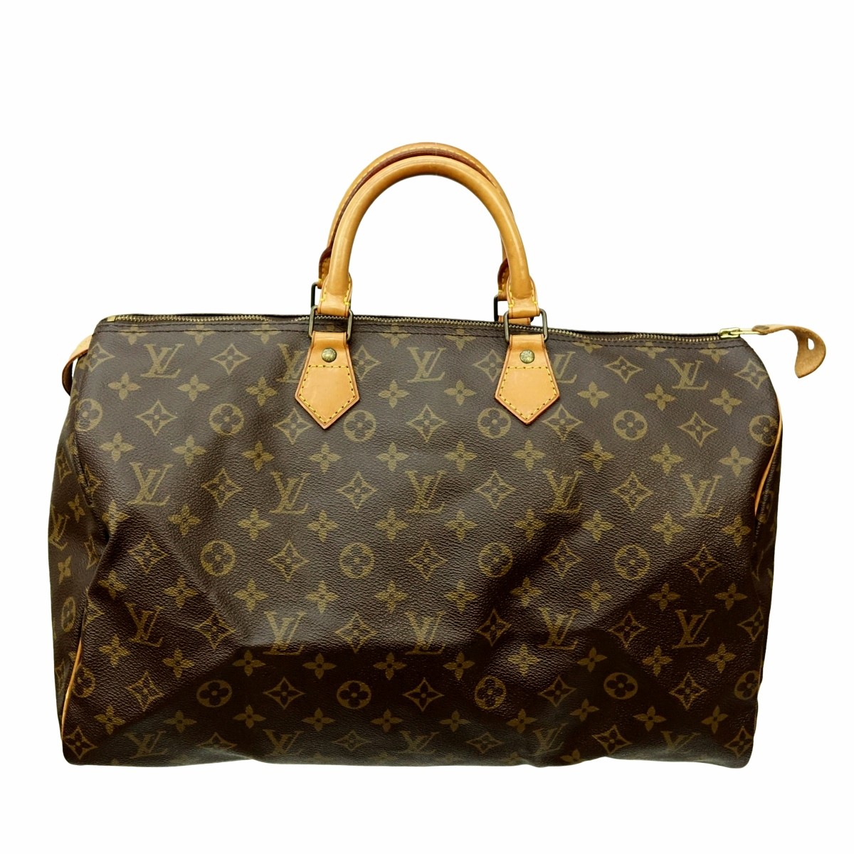 Louis Vuitton Brown Canvas Monogram Speedy 40 Bag