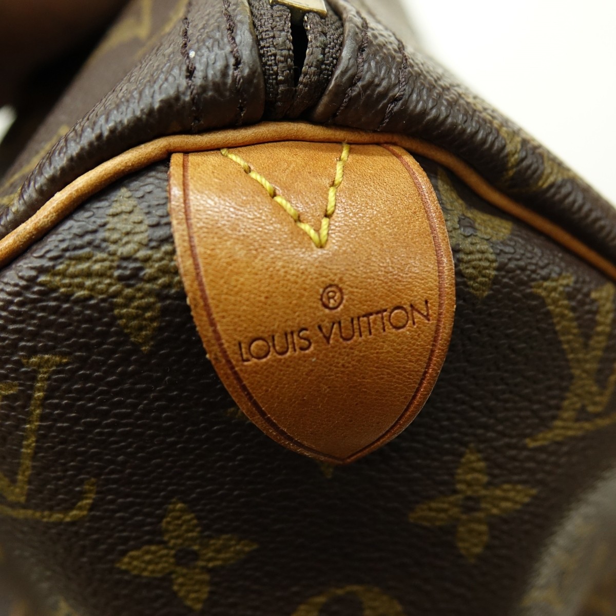 Louis Vuitton Brown Canvas Monogram Speedy 40 Bag