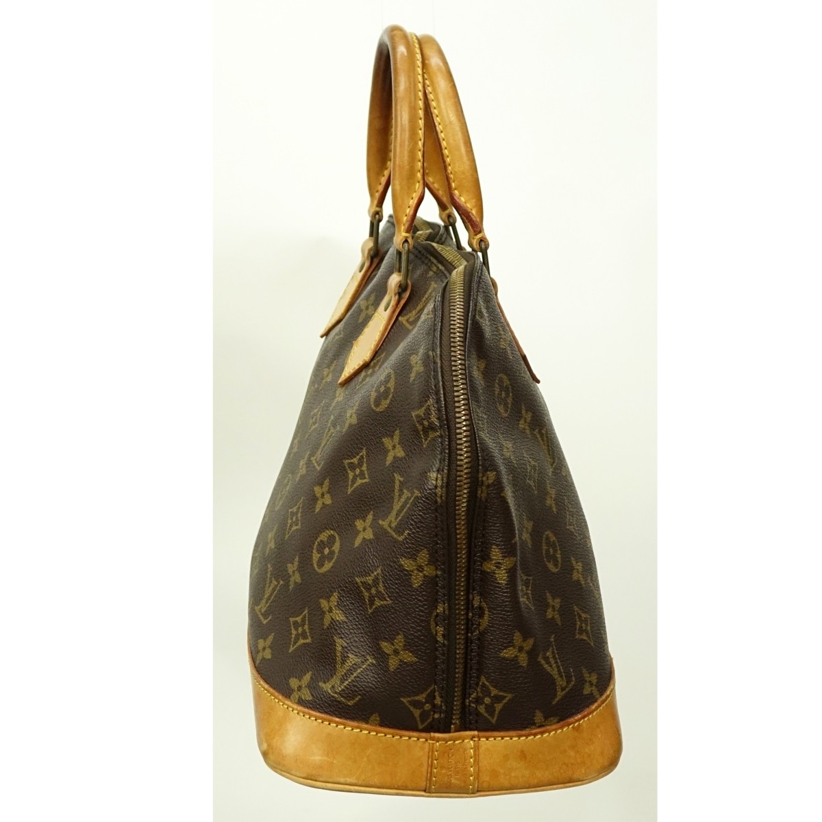 Louis Vuitton Brown Canvas Monogram Alma PM