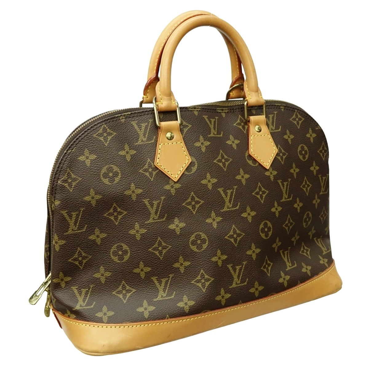 Louis Vuitton Brown Canvas Monogram Alma PM