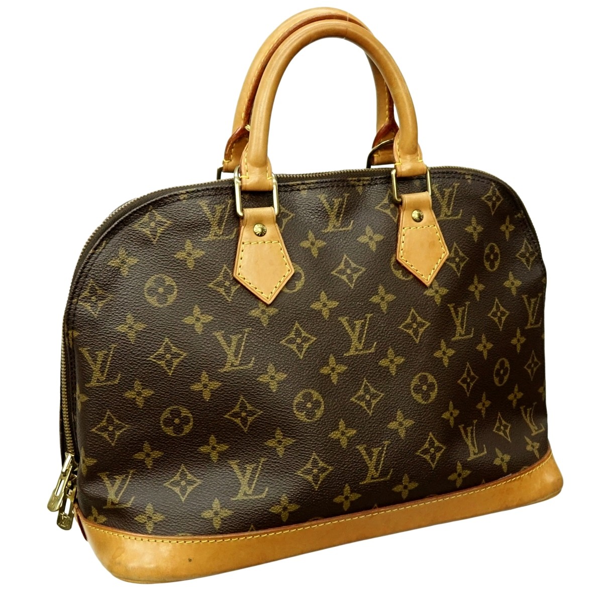 Louis Vuitton Brown Canvas Monogram Alma PM