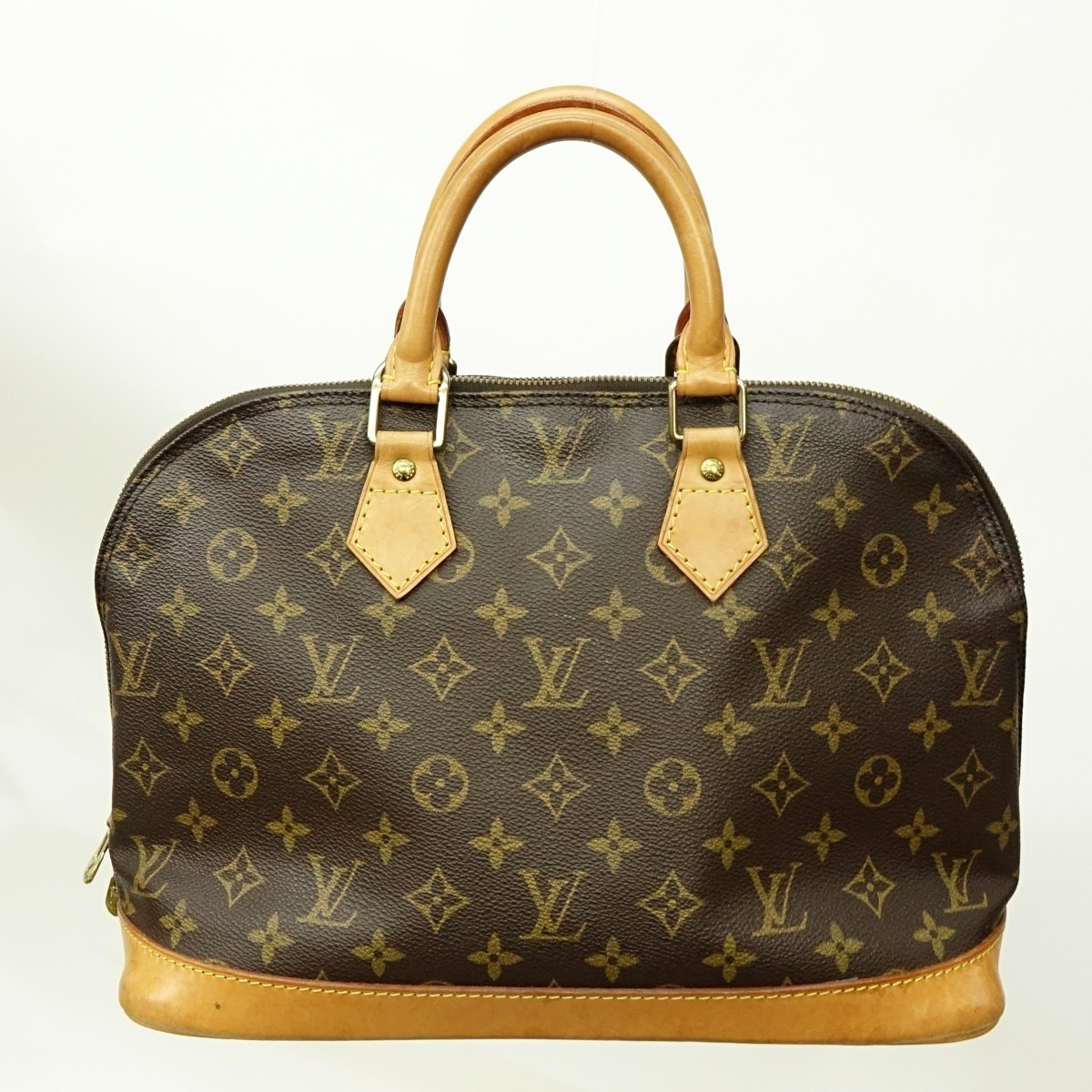 Louis Vuitton Brown Canvas Monogram Alma PM