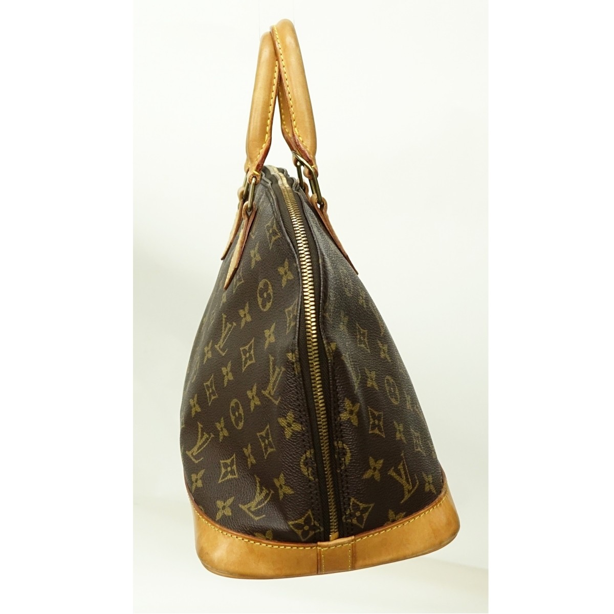 Louis Vuitton Brown Canvas Monogram Alma PM