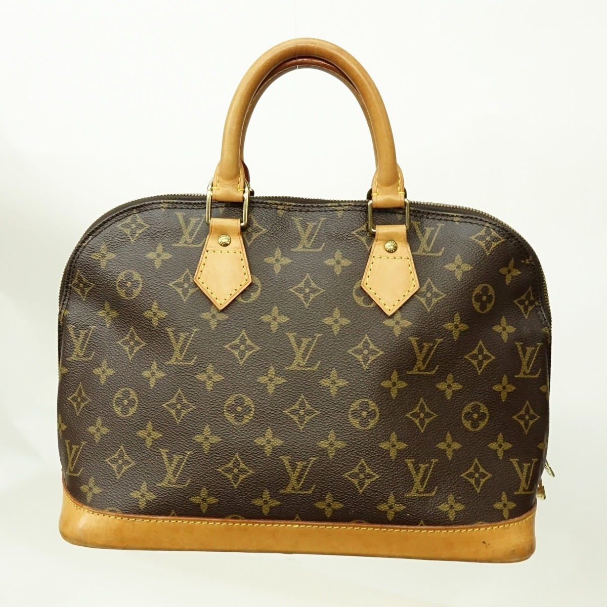 Louis Vuitton Brown Canvas Monogram Alma PM