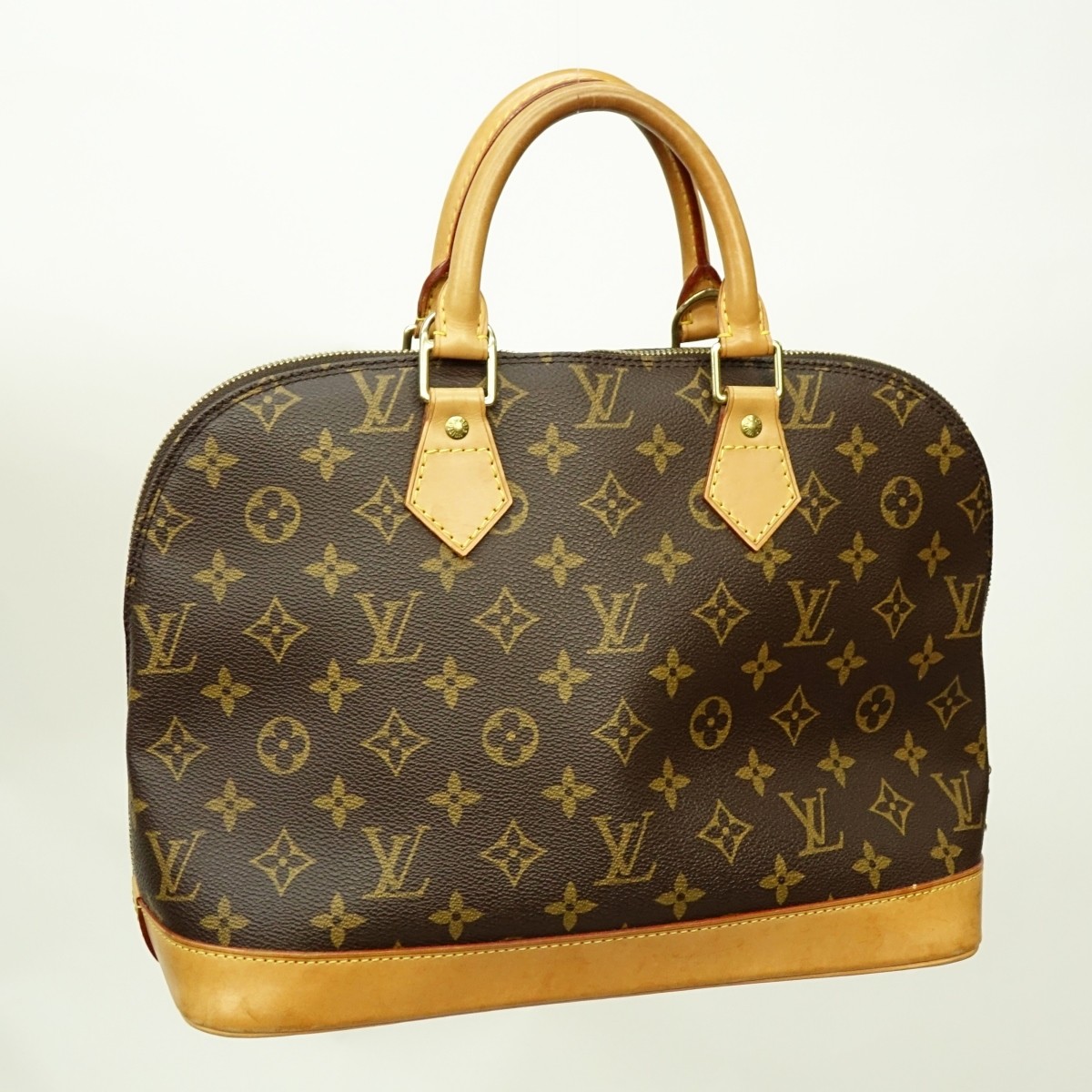 Louis Vuitton Brown Canvas Monogram Alma PM