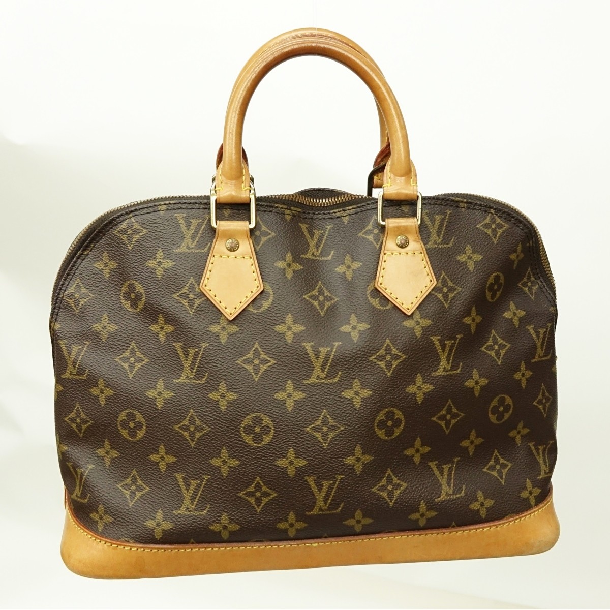 Louis Vuitton Brown Canvas Monogram Alma PM