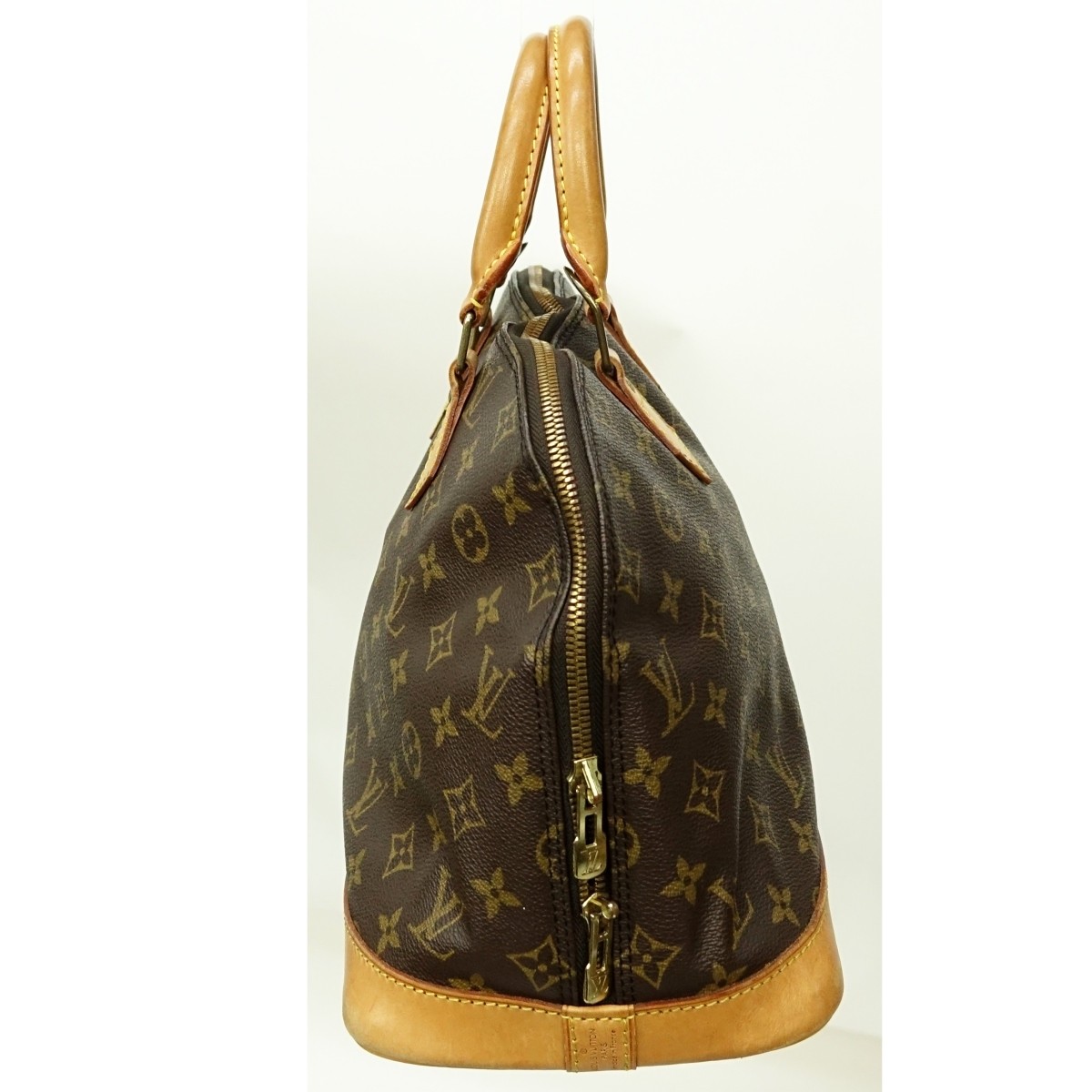 Louis Vuitton Brown Canvas Monogram Alma PM