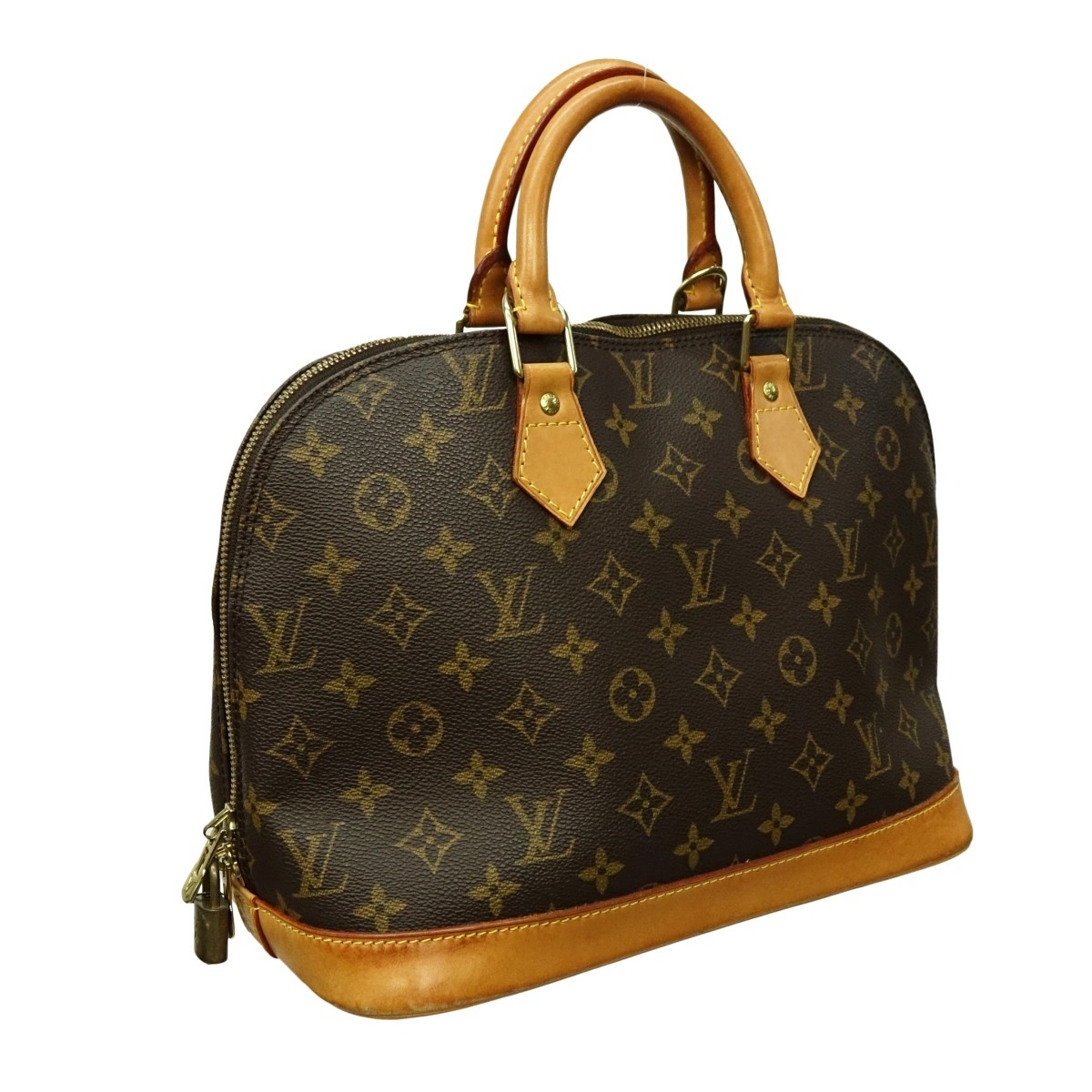 Louis Vuitton Brown Canvas Monogram Alma PM