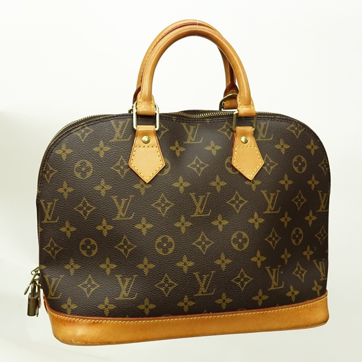 Louis Vuitton Brown Canvas Monogram Alma PM