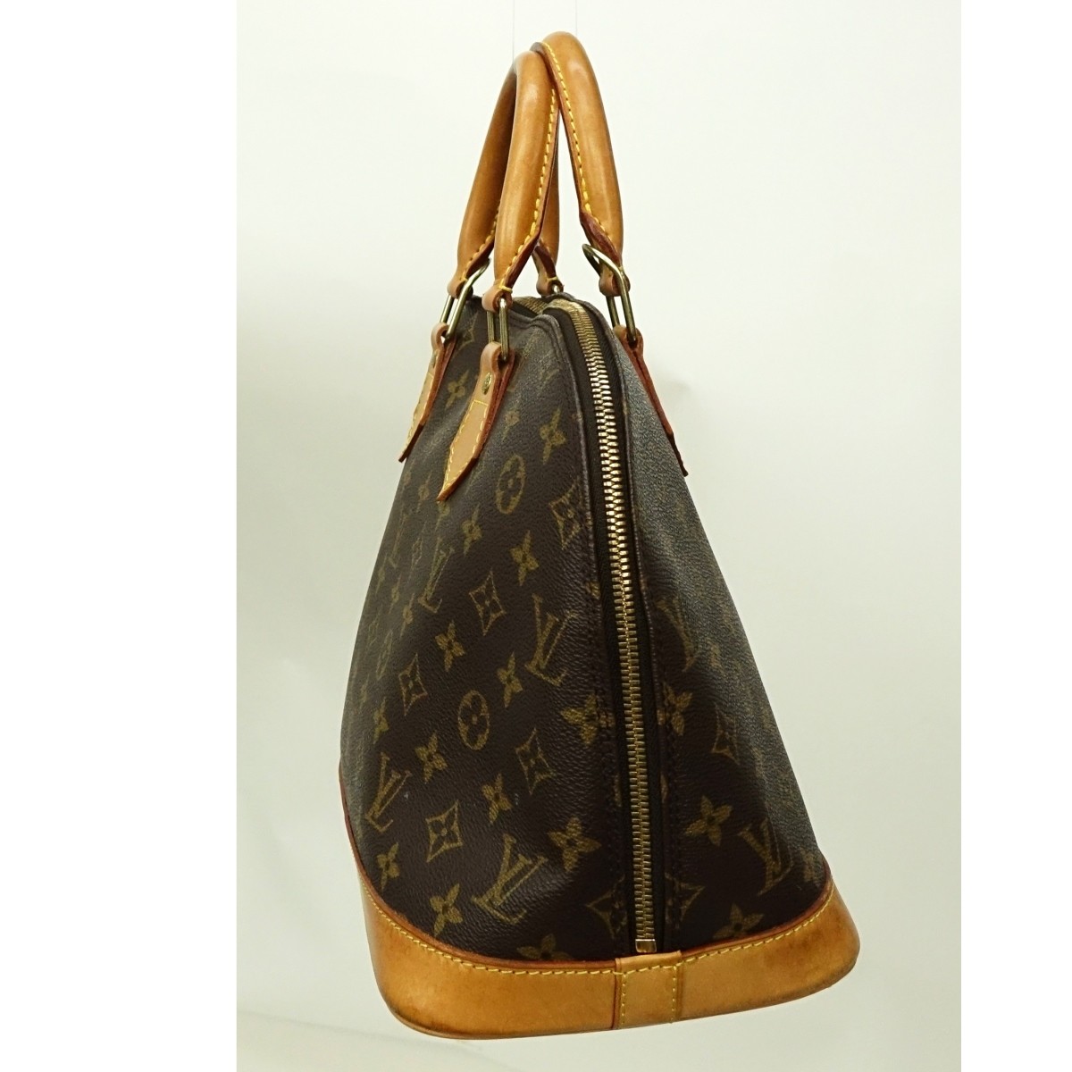 Louis Vuitton Brown Canvas Monogram Alma PM