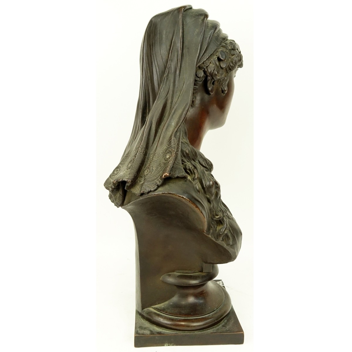 Alois Mayer, German (1855 - 1936) Bronze Clad Bust