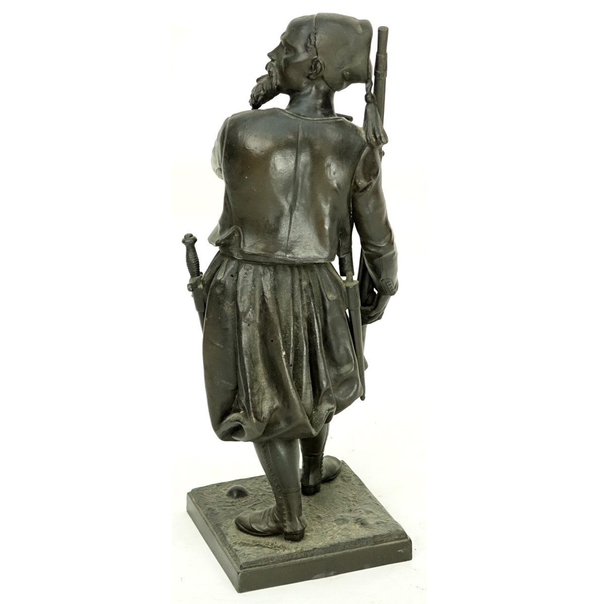 Antique French Spelter Orientalist Sculpture