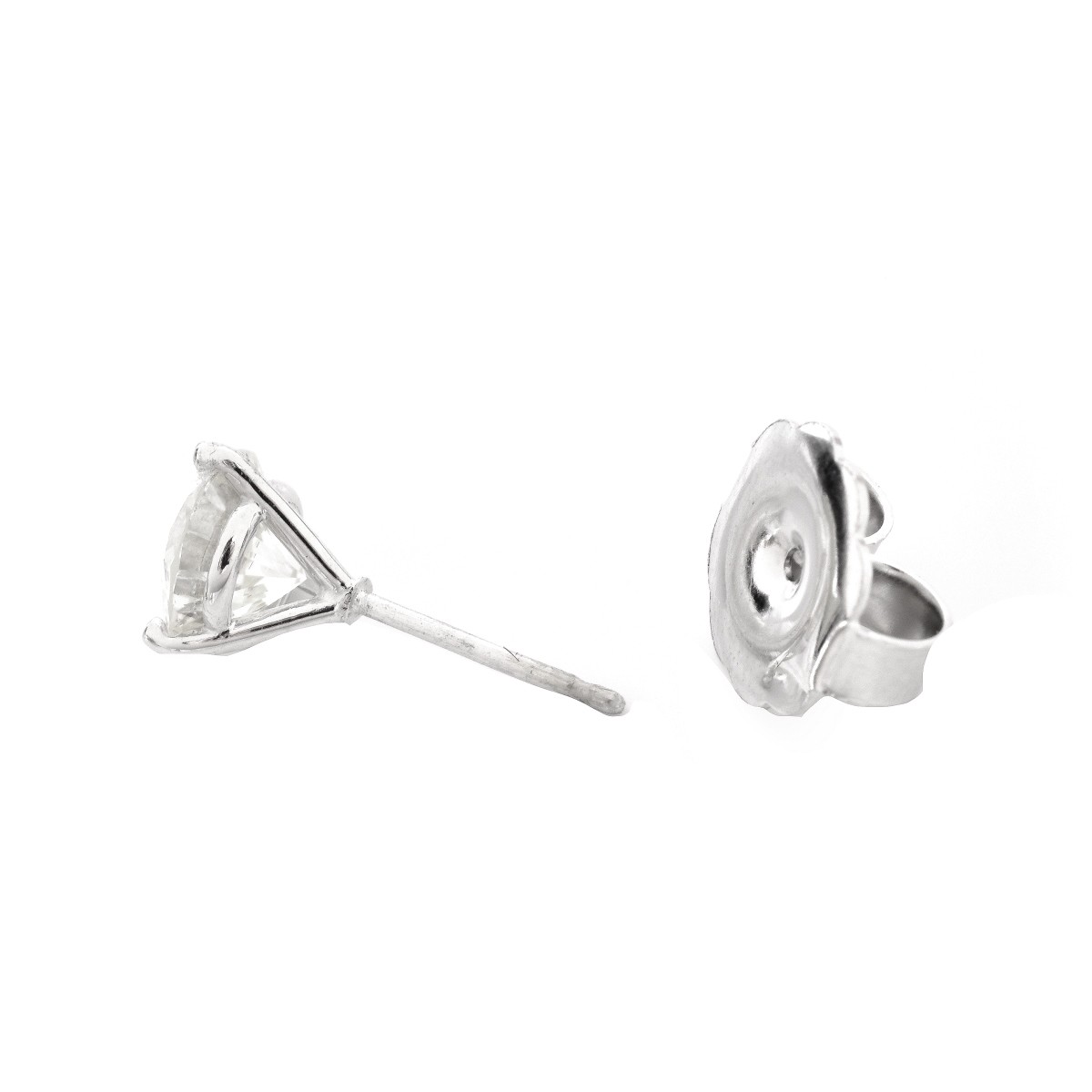 2.09ct TW Diamond Ear Studs