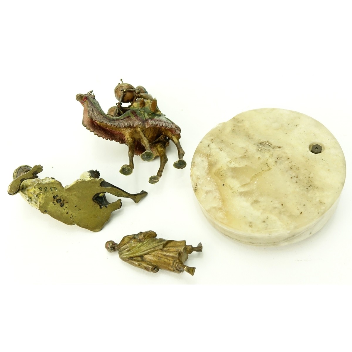 Four (4) Piece Group of Viennese Miniature Bronzes