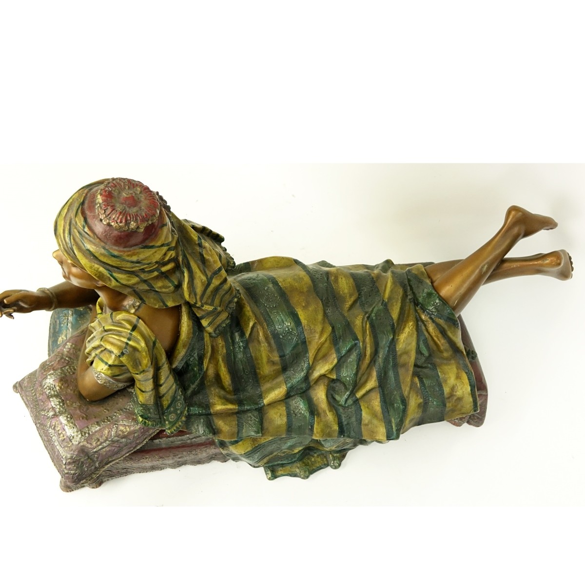 After Louis Hottot (1829 - 1905) Polychrome Figure