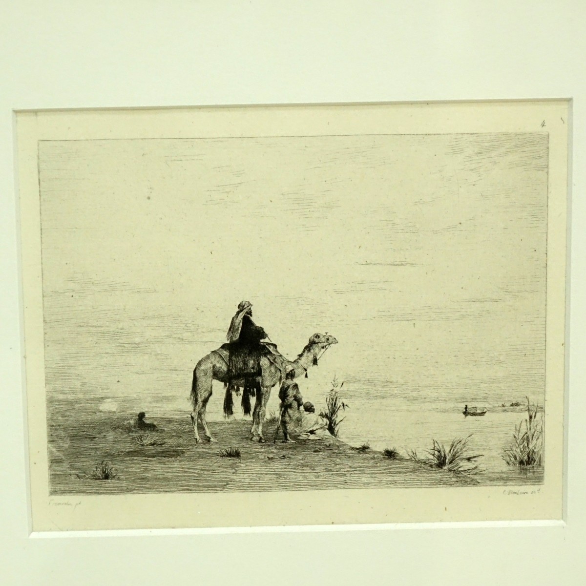 After: Eugene Fromentin (1820-1876) 3 Etchings