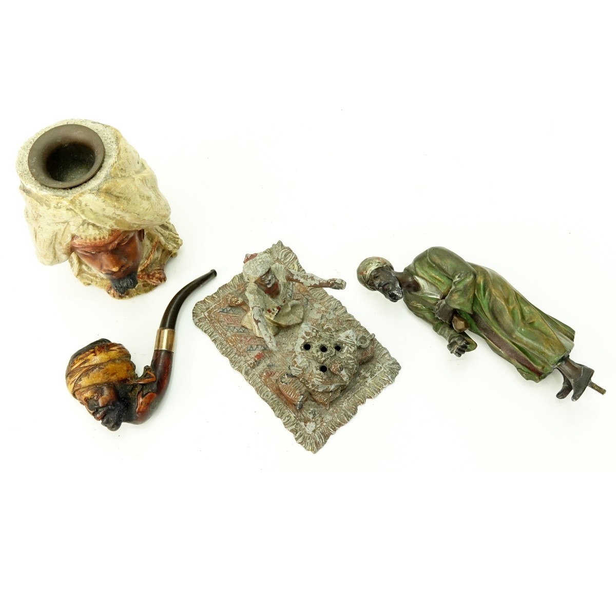 Grouping of Four (4) Antique Orientalist Items