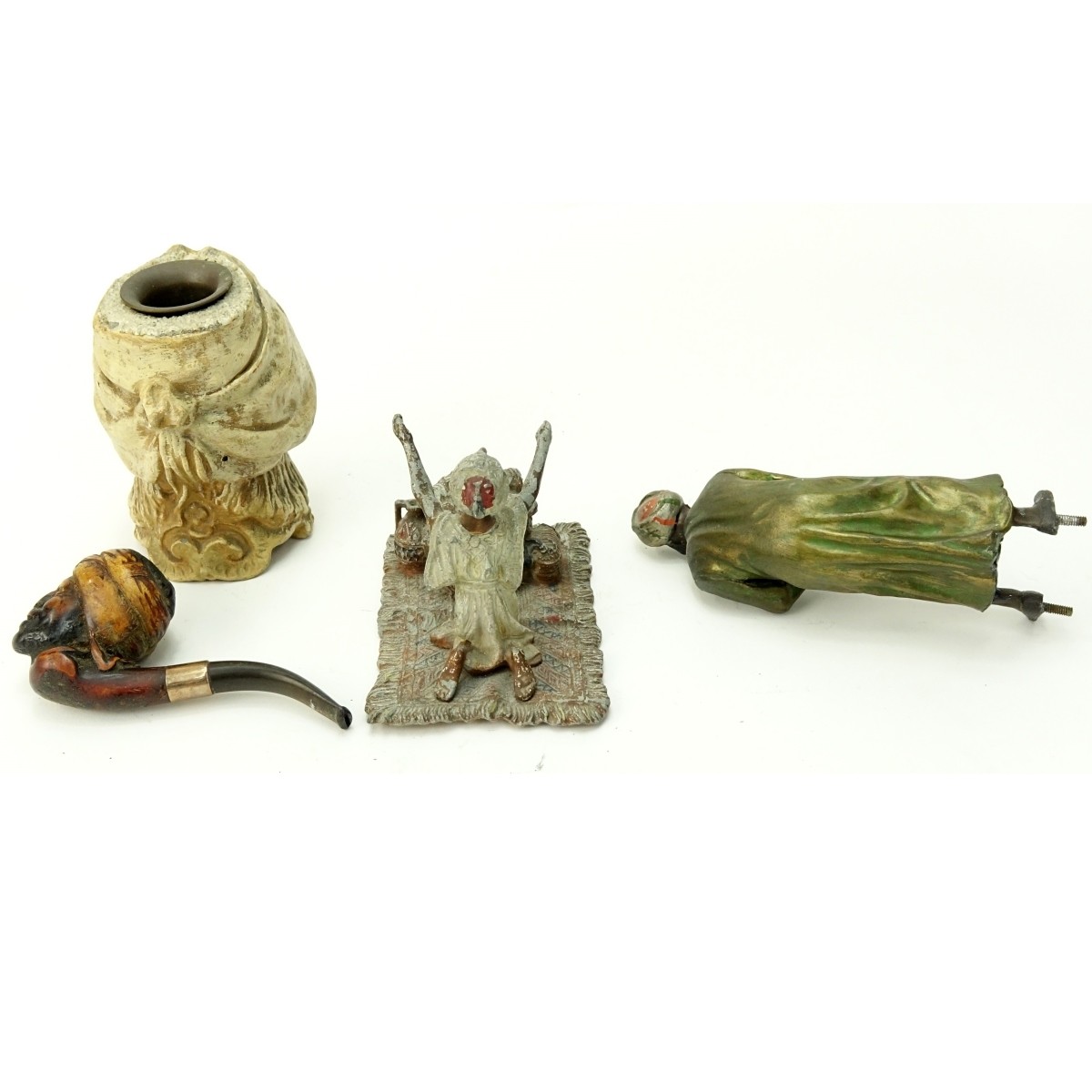 Grouping of Four (4) Antique Orientalist Items