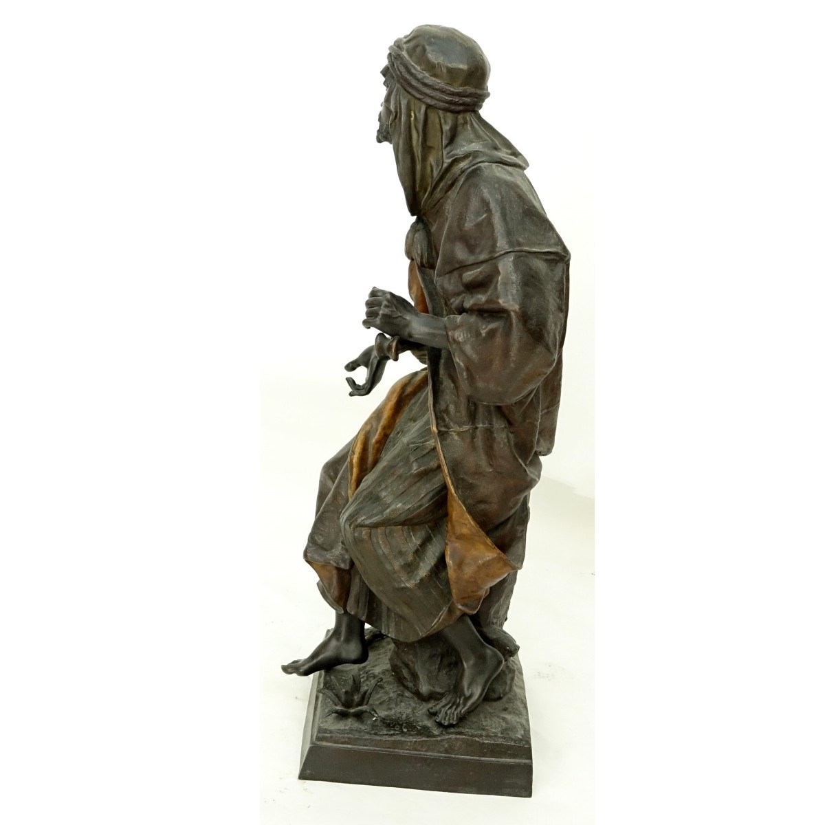 After Anatole Guillot (1865 - 1911) Spelter Figure