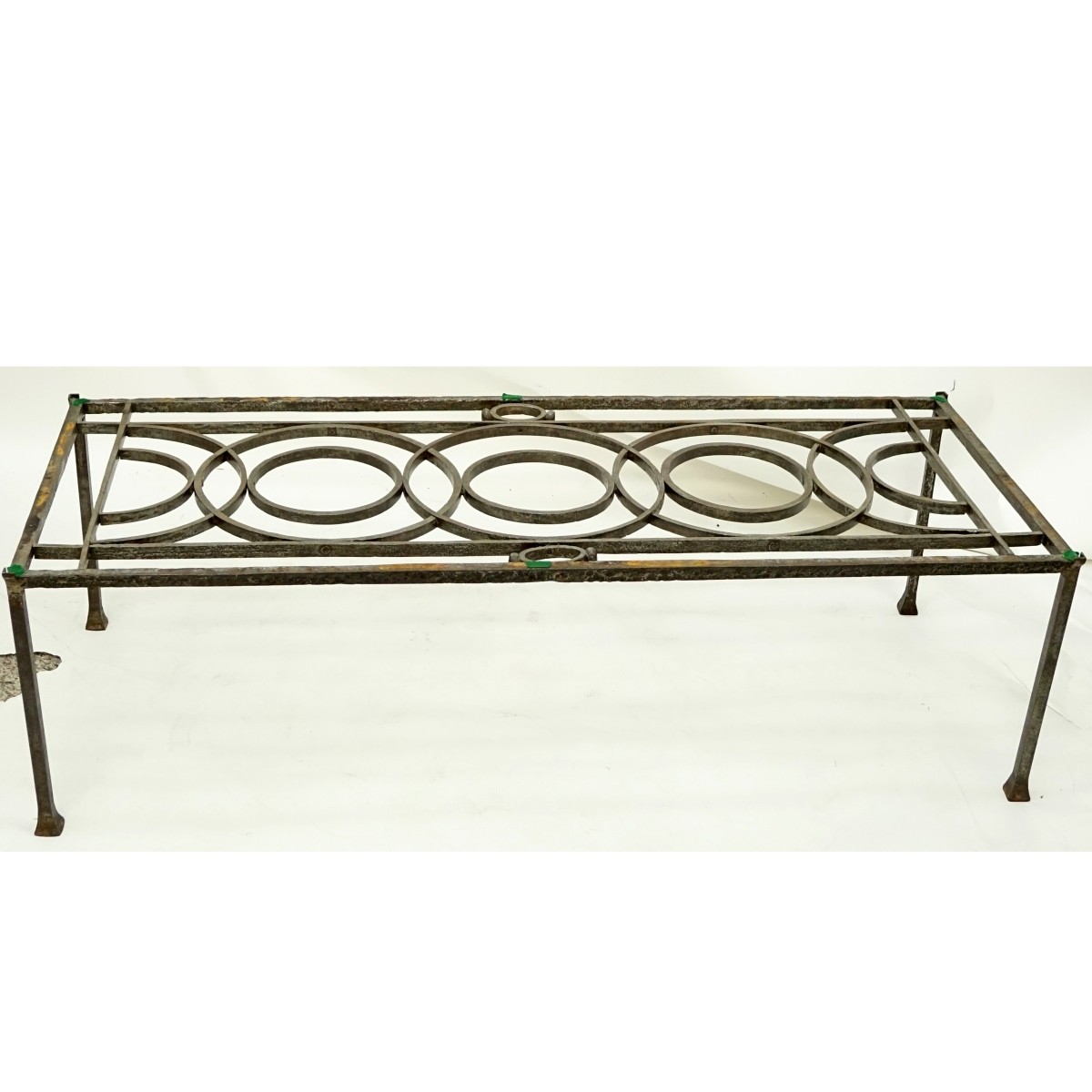 Mid Century Wrought Iron Coffee Table