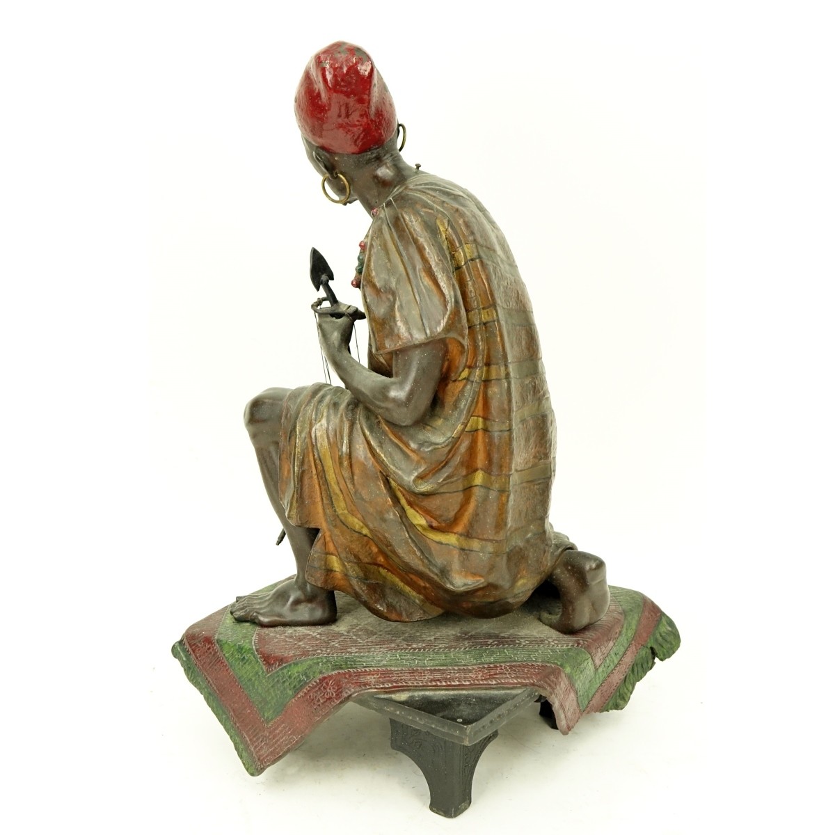 19th Century Orientalist French Polychrome Spelter